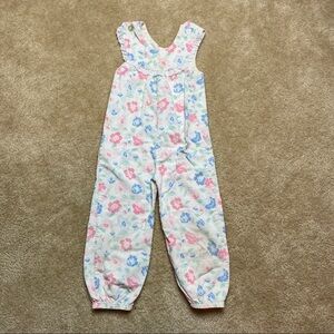 Mothercare Vintage Girls Floral Romper Size 4